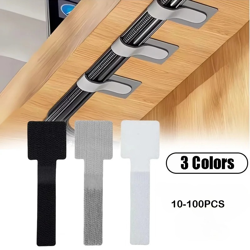 Cable Velcro Strap - Attaches de câble réutilisables, attaches Velcro,
