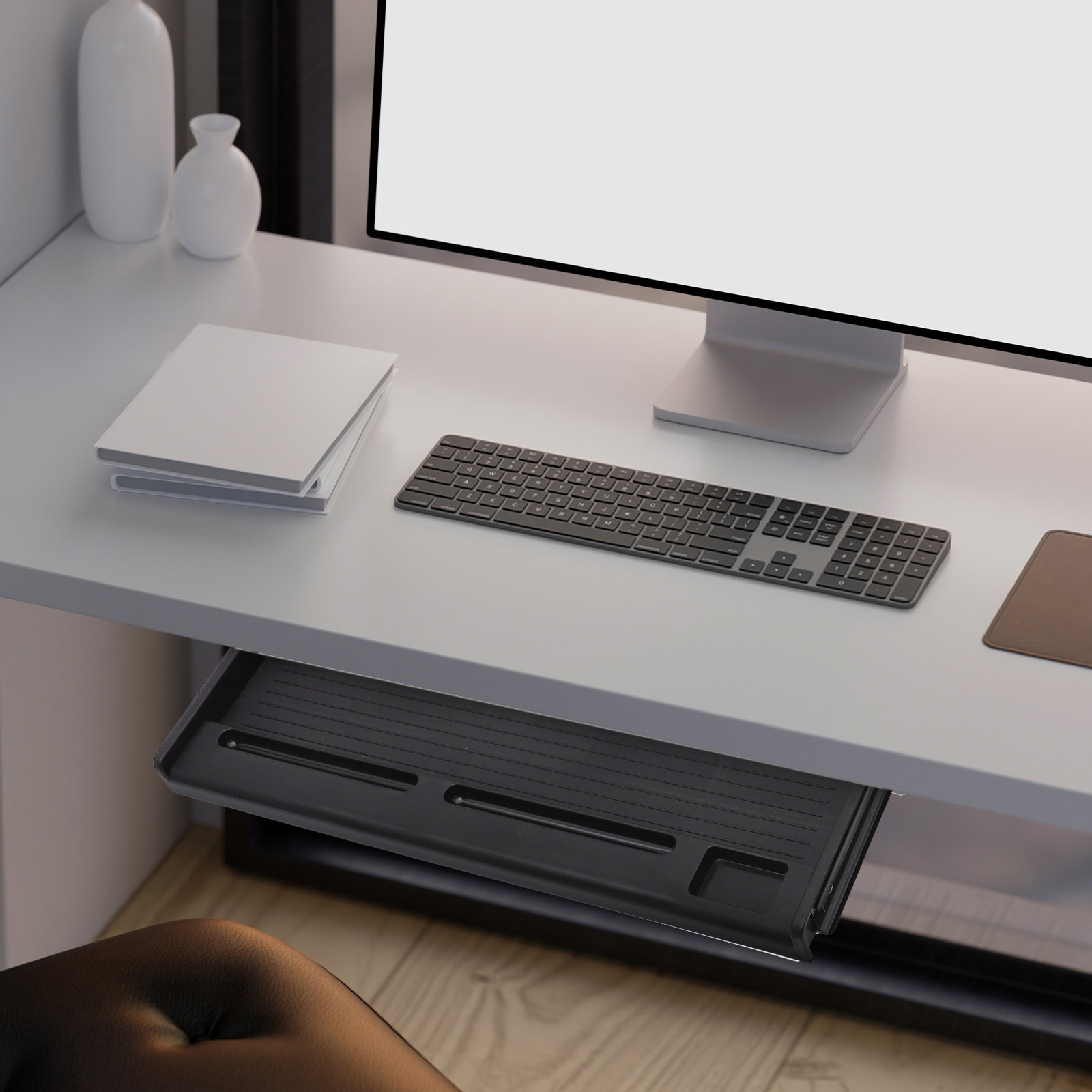 Desk Setup Home - 1 ensemble de plateau coulissant pour