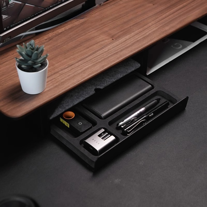 Support de moniteur, tiroirs d - Desk Setup Home avis et prix