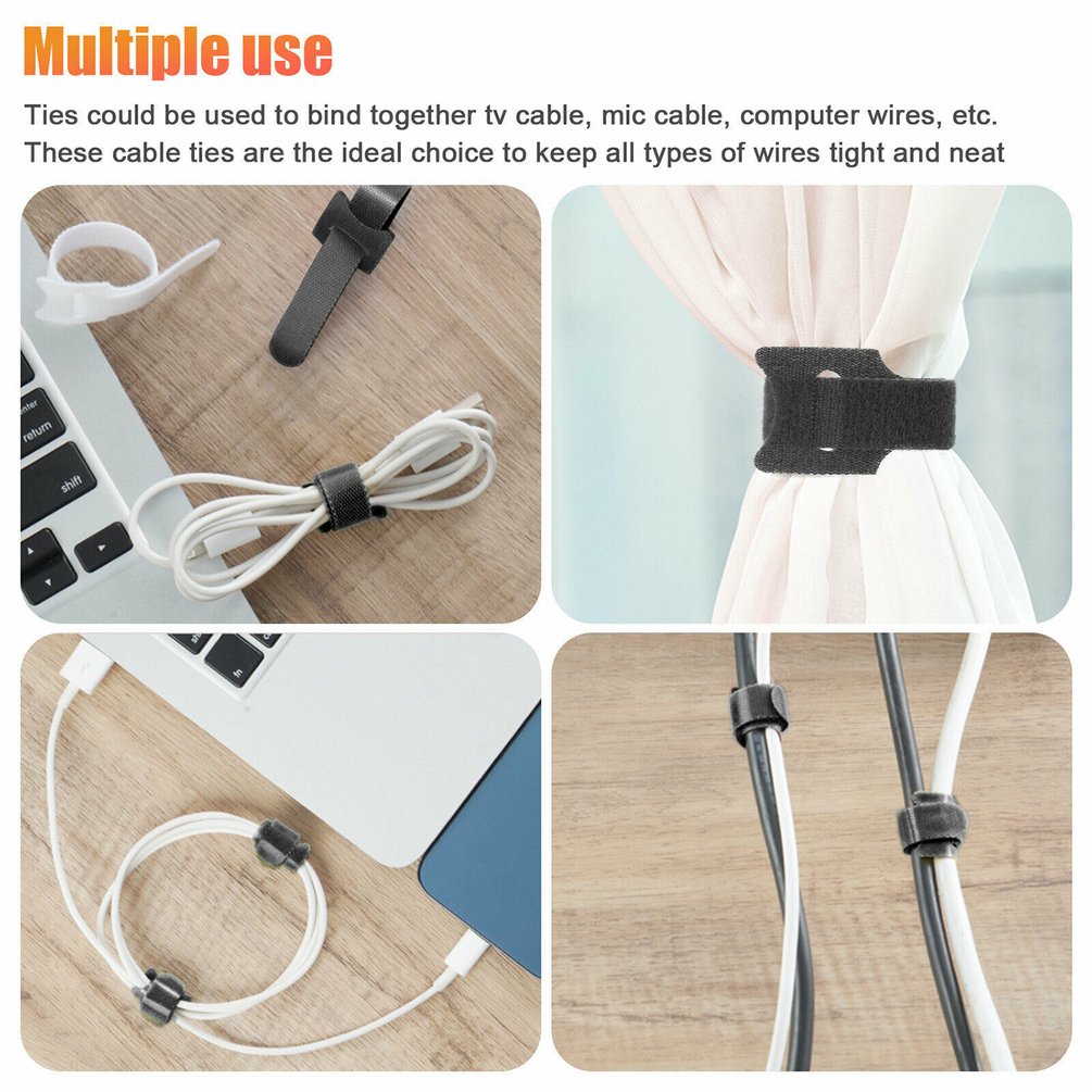 Velcros pour câbles, attaches- - Cable Velcro Strap avis et prix