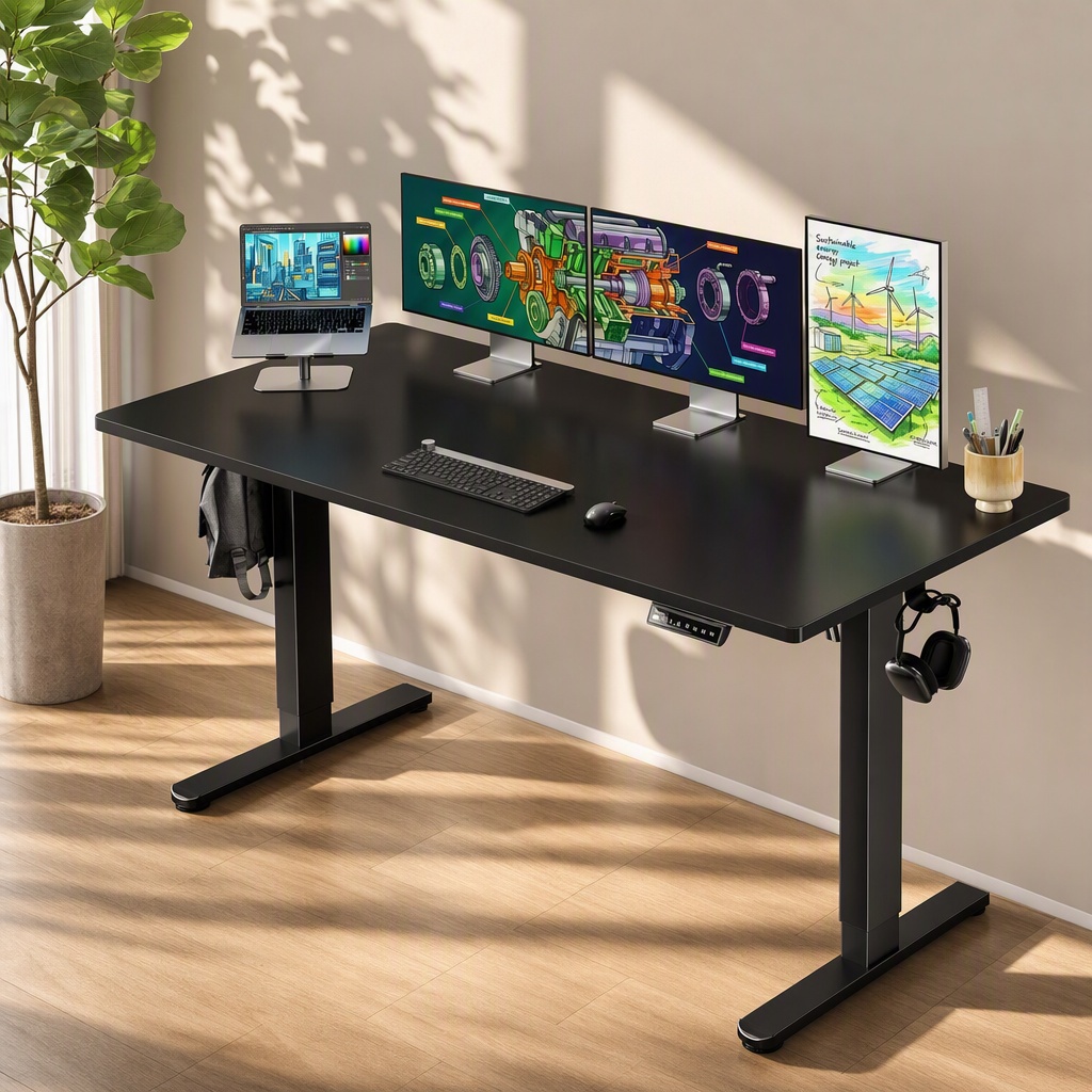 Bureau électrique réglable en  - Desk Setup Height avis et prix