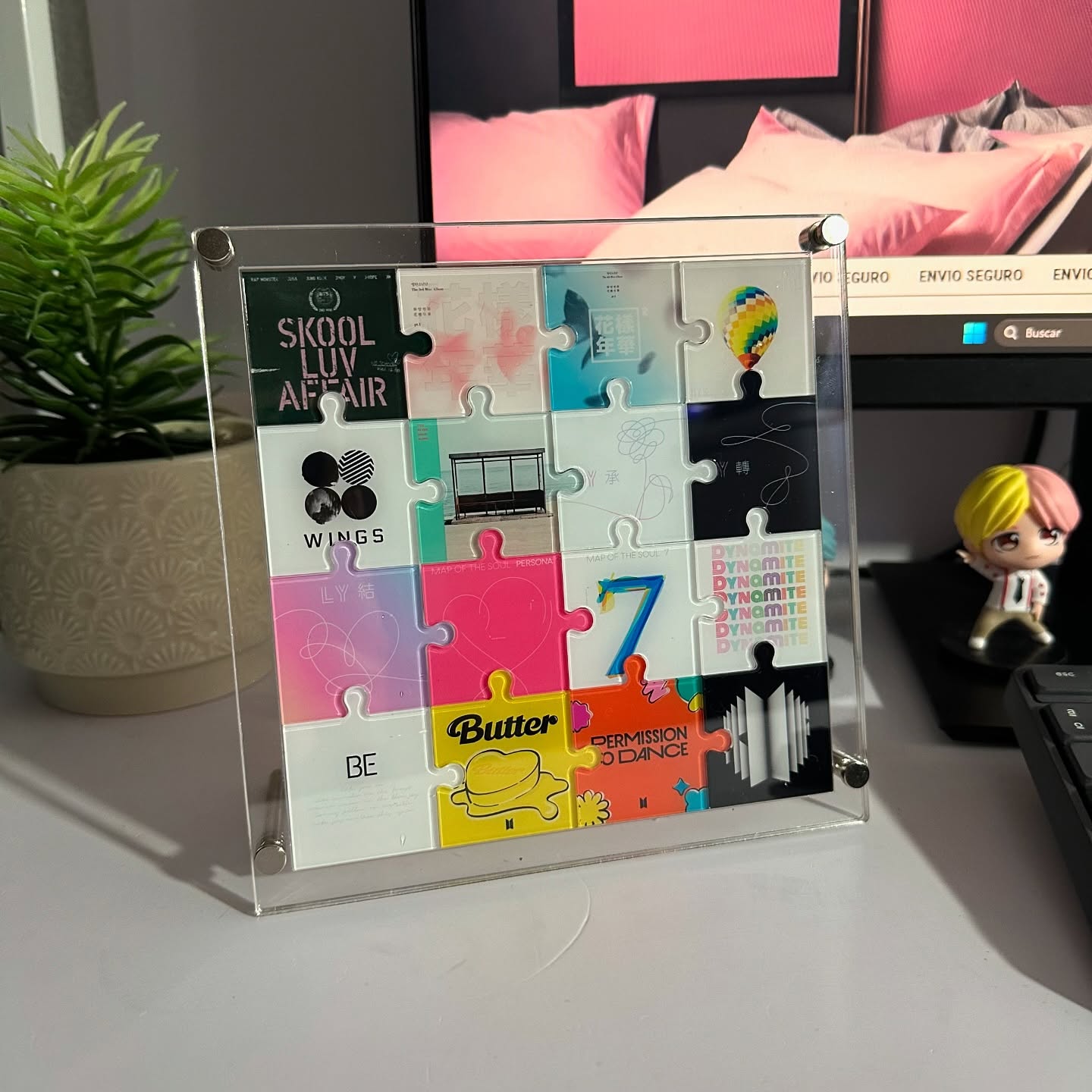Présentoir de puzzle en acryli - Desk Setup Home avis et prix