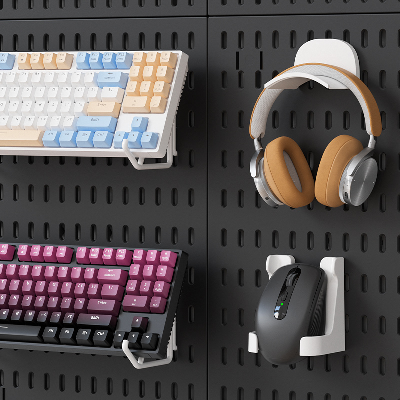 Gaming Gear Pegboard : mural,  - Desk Setup Kit avis et prix