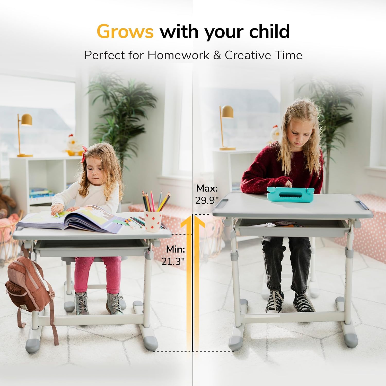 Ensemble bureau et chaise pour - Desk Setup Height avis et prix