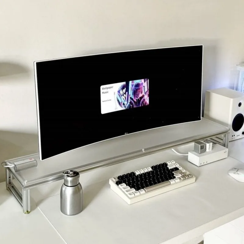 Support de moniteur en alumini - Desk Setup Height avis et prix