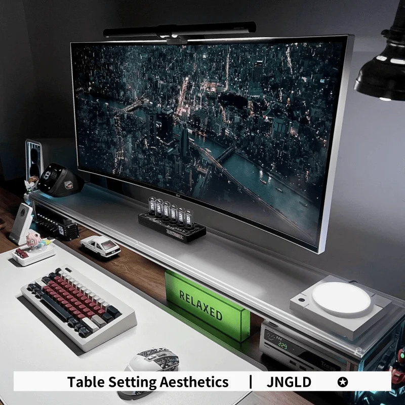 Support de moniteur en alumini - Desk Setup Height avis et prix
