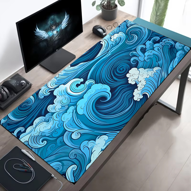 Tapis de souris japonais Blue  - Desk Setup Japan avis et prix